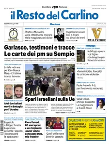 Il Resto del Carlino Modena - 22 Maggio 2025