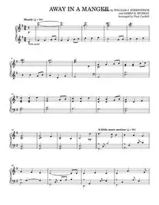 Away in a Manger - William J. Kirkpatrick (Piano Solo)