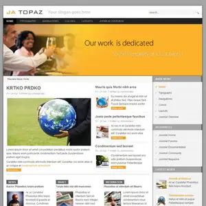 Joomla Template Joomlart JA Topaz