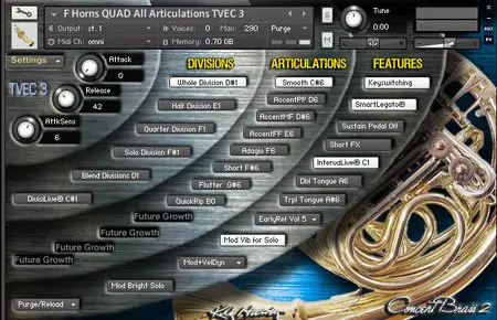 Kirk Hunter Studios Concert Brass 2 KONTAKT