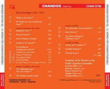 The Grainger Edition, Volume 13 - Works for Chamber Ensemble 1 (1999)