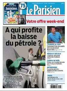 Le Parisien du 26 Décembre 2014