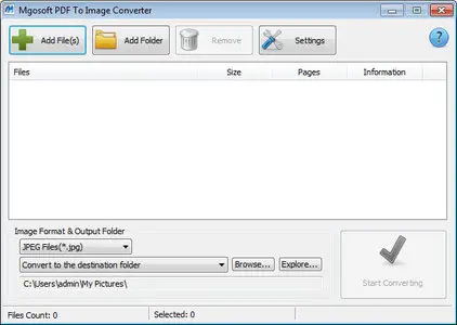 Mgosoft PDF To Image Converter 11.0.918 Portable