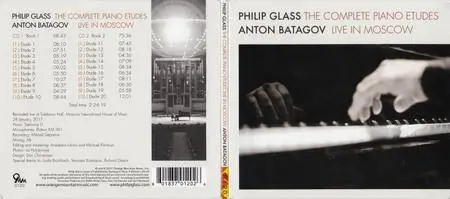 Anton Batagov - Philip Glass: The Complete Piano Etudes (2017)