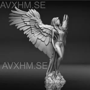 Ethereal Angel Statue