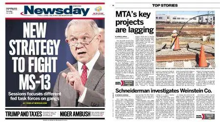 Newsday – October 24, 2017