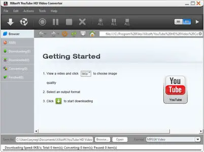 Xilisoft YouTube HD Video Converter 3.4.1.20130329