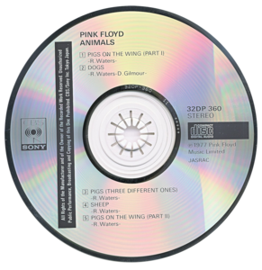 Pink Floyd - Animals (1977) [1985, Japanese 1st Press, CBS/Sony Records 32DP 360] Repost