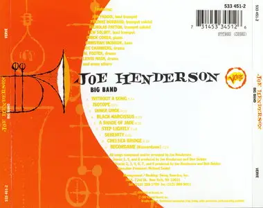Joe Henderson - Big Band (1996) {PROPER}