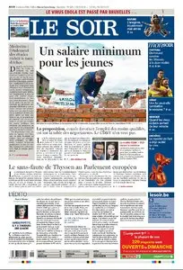 Le Soir du 02 Octobre 2014