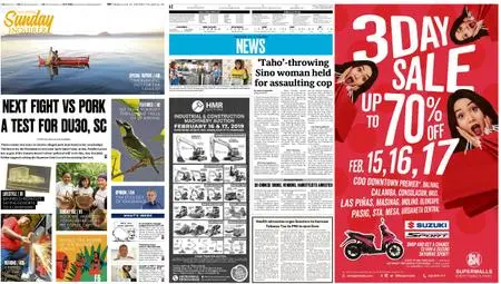 Philippine Daily Inquirer – February 10, 2019