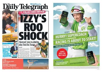 The Daily Telegraph (Sydney) – September 24, 2019