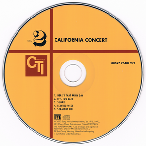 CTI All-Stars - California Concert - The Hollywood Palladium (1972) (Remastered 2010)