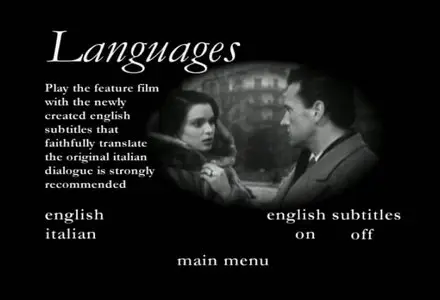 Cronaca Di Un Amore (1950) Special Edition [RE-UP]