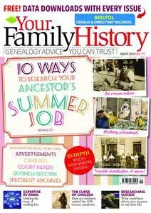 Your Family History - August 2016