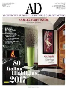 AD Architectural Digest Italia N.436 - Novembre 2017