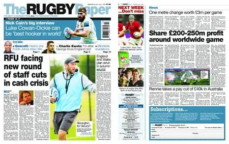 The Rugby Paper – June 07, 2020