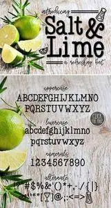 Salt Lime a Refreshing Font 1602596