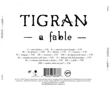 Tigran Hamasyan - A Fable (2011) {Verve}