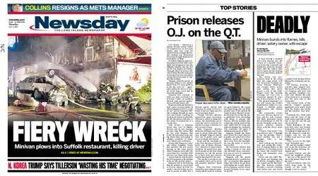 Newsday – October 02, 2017