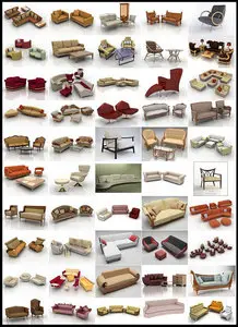 Models of upholstered furniture 2