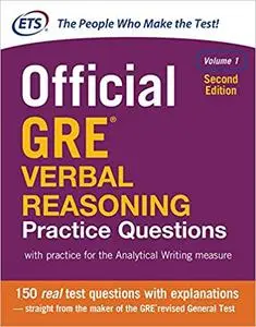 Official GRE Verbal Reasoning Practice Questions, 2nd Edition