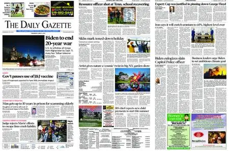 The Daily Gazette – April 14, 2021