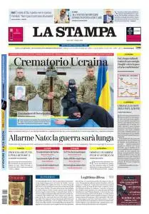 La Stampa Torino Provincia e Canavese - 7 Aprile 2022