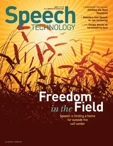Speech Technology Magazine - May 2009 