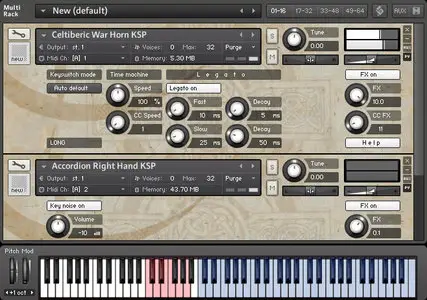 Bela D Media Anthology Celtic Wind Vol 1 KONTAKT