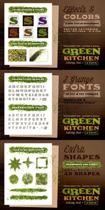 Green Kitchen - Creative Lettering