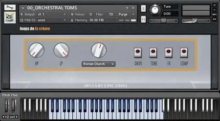 Loops De La Creme Instant Epic Toms KONTAKT