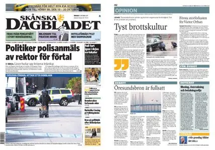 Skånska Dagbladet – 16 oktober 2019