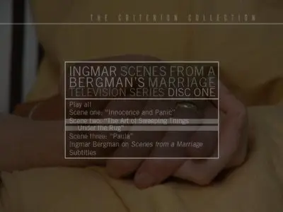 Scenes From a Marriage (1973) - (The Criterion Collection - #229) [3 DVD9] [2004]