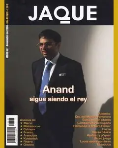 JAQUE • La pasion del Ajedrez • Numero 627 • Noviembre 2008 (Spanish)