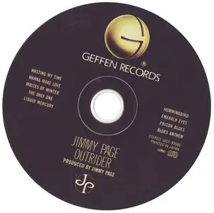 Jimmy Page - Outrider (1988) [2008, Japan SHM-CD, UICY-93585]