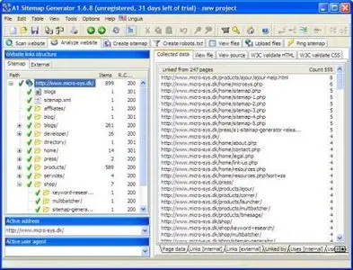 Micro-Sys A1 Sitemap Generator 1.7.9