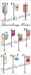 Street Lamps Vector