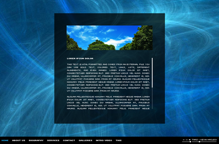 Organic Template Image Video Gallery Portfolio