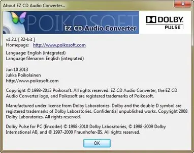 EZ CD Audio Converter 1.2.1.1 (x86) Multilingual