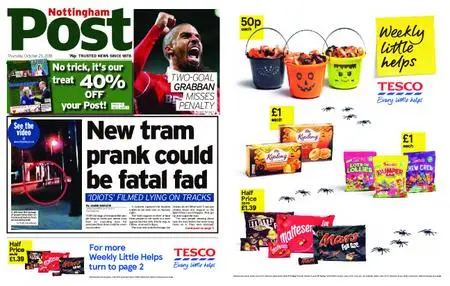 Nottingham Post – October 25, 2018