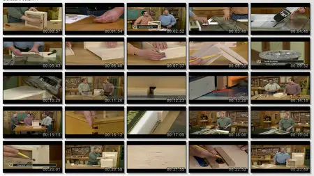 Woodsmith Shop 2011 (Season 5 Episode 03) - Router Bit Cabinet