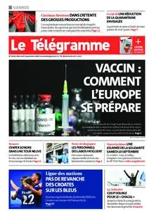 Le Télégramme Vannes – 09 septembre 2020