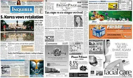 Philippine Daily Inquirer – November 30, 2010