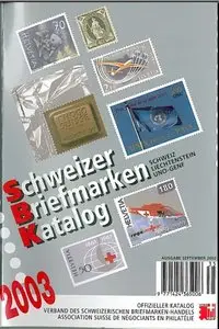 Schweizer Briefmarken Katalog 2003