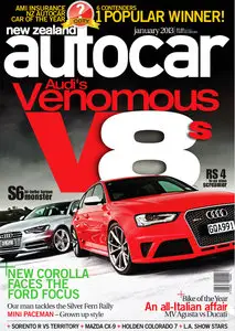NZ Autocar January 2013 (New Zealand)