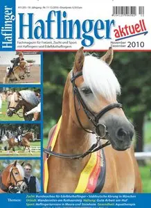 Haflinger Aktuell Pferdemagazin 2010