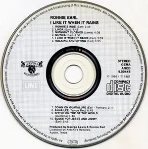 Ronnie Earl - I Like It When It Rains (1987)