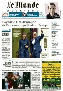 Le Monde Weekend et 4 Suppléments du Samedi 9, Dimanche 10 et Lundi 11 Mai 2015