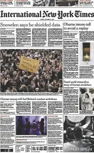 International New York Times October 18 2013